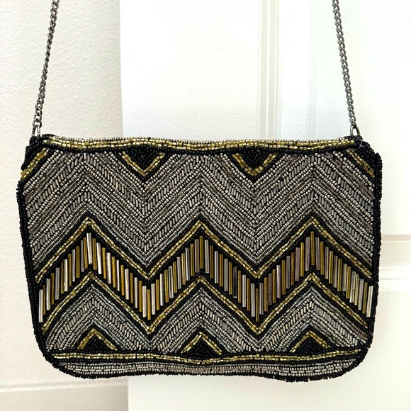 Sequin Crossbody Handbag - Picture 2 of 12